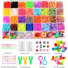 40 Grids Rubber Band Toy Knitting Bracelet Making Machine