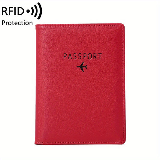 RFID Blocking Waterproof Travel Passport Holder Wallet