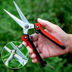 Stainless Steel Fruit Scissors w/ Comfortable Grip Handle