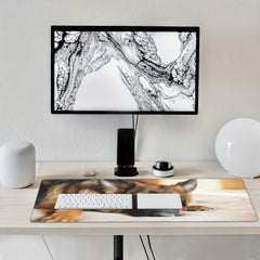 German Shepherd Dog Gaming Mouse Pad XL Beachy Desk Pad