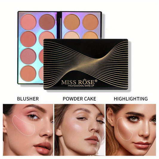 Matte Blush Palette Contouring Makeup - 4 in 1 Palette