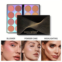 Matte Blush Palette Contouring Makeup - 4 in 1 Palette