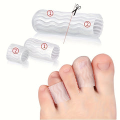 10pcs Sports Protective Toe Cover Overlapping Toe Separation Orthopedic Calluses