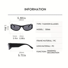 Oval Sunglasses Unisex Anti Glare UV400