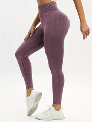 Seamless Yoga Pants High Stretch Running Fitness Leggings