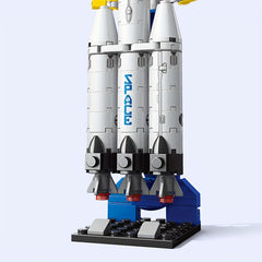 DIY Heavy Space Rocket Building Block Toy