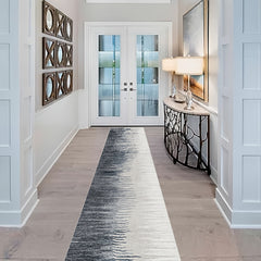 Modern Abstract Runner Rugs Soft Laundry Room Rug Long Anti-fouling Hallway Rug