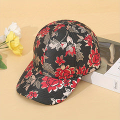 Embossed Sunshade Sports Duck Tongue Baseball Cap for Couple