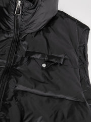 Women's Lightweight Sleeveless Puffer Vest for Winter Sports