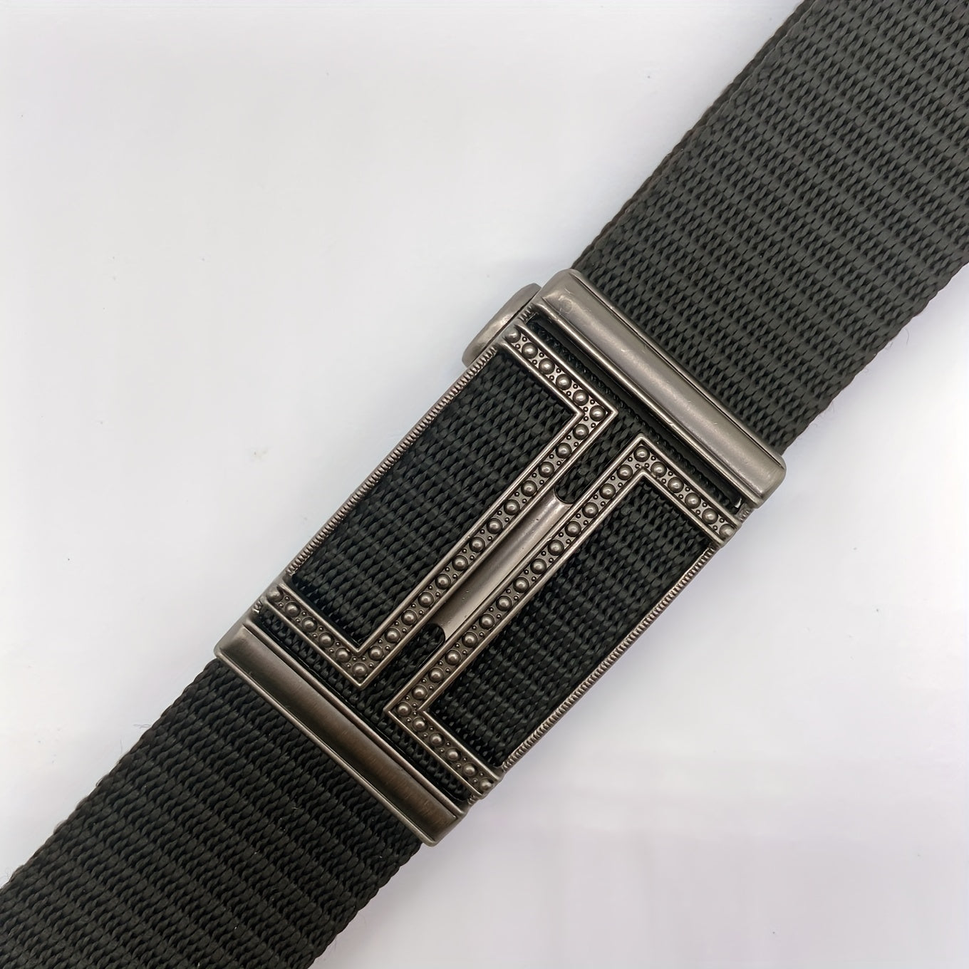 Men's Ratchet Nylon Web Belt For Jeans Casual with Auto Buckle Tactical Belt
