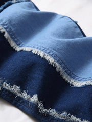 Men's Patchwork Jeans Hip Hop Straight Casual Pants