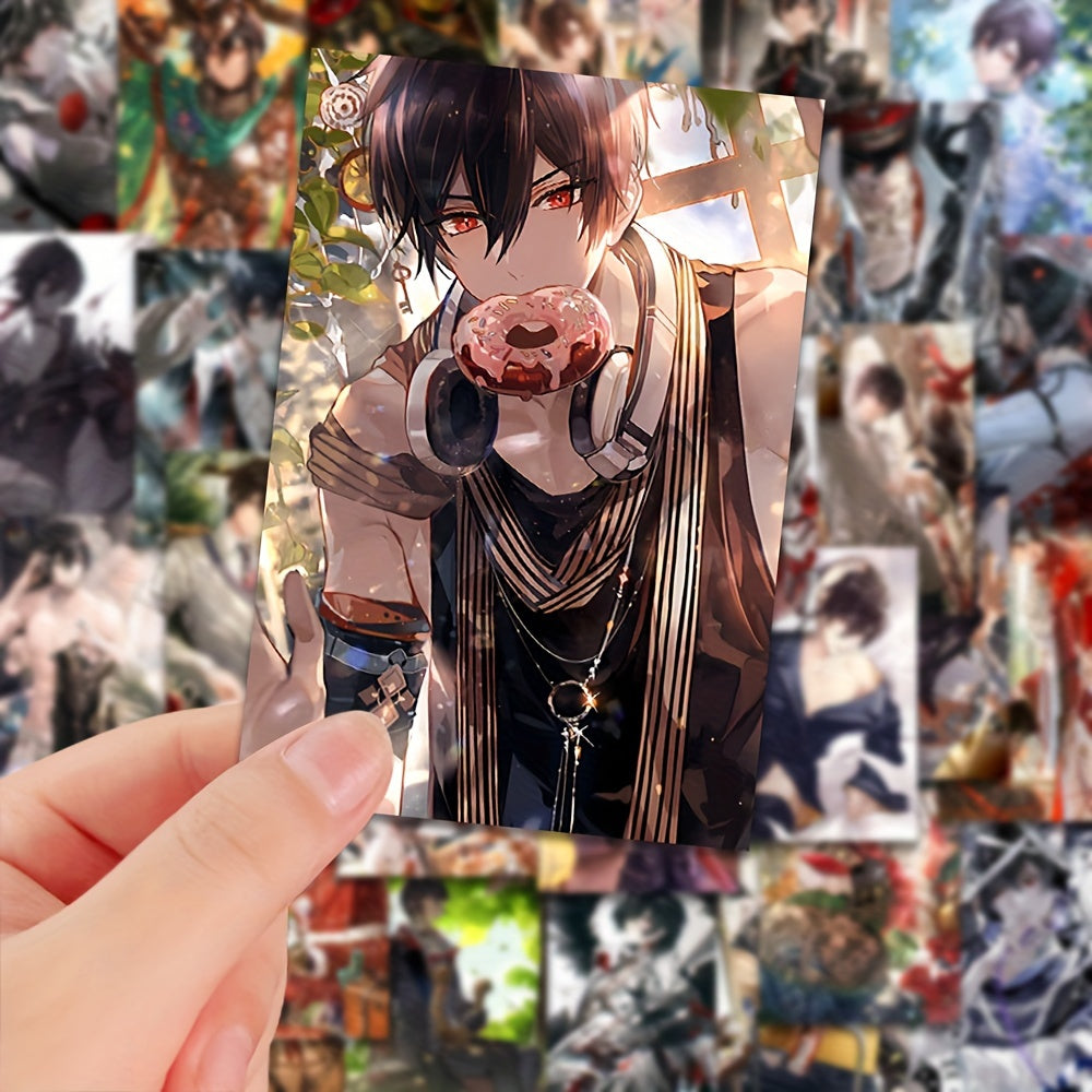 63pcs Anime Character Pvc Sticker Packs For Laptop Notebook Phone Decoration