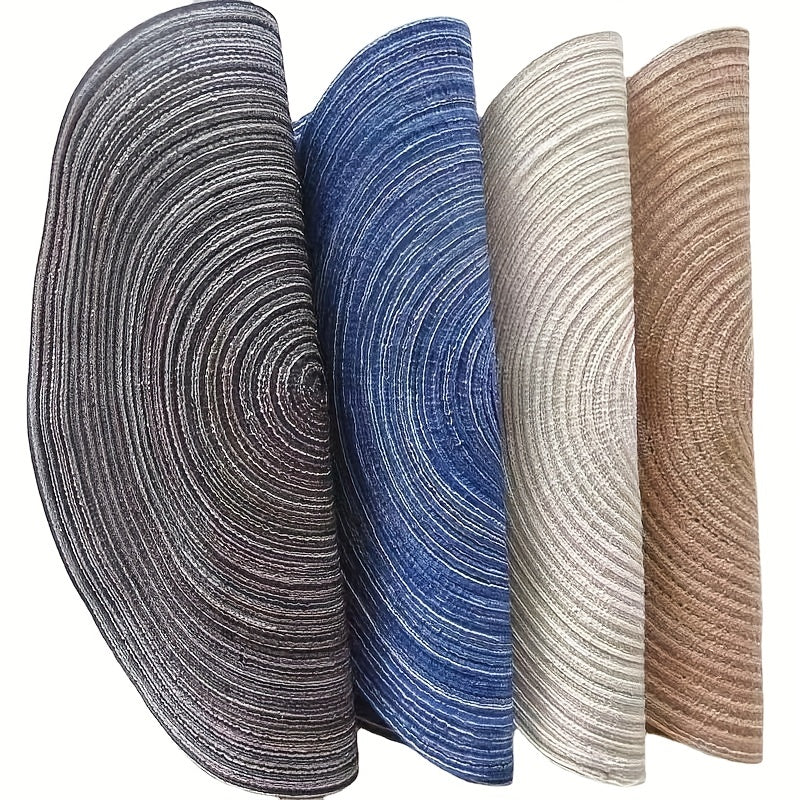 4pcs Boho Ramie Coasters Heat Insulating Placemats for Home Decor