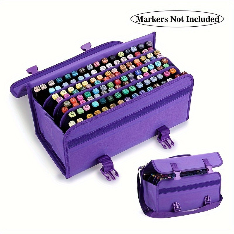 120 Slot Marker Pen Storage Bag for Art Students