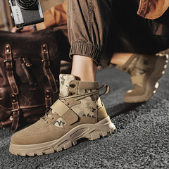 Men's Waterproof Tactical Work Boots