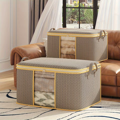 Large Foldable Storage Bag with Reinforced Handle