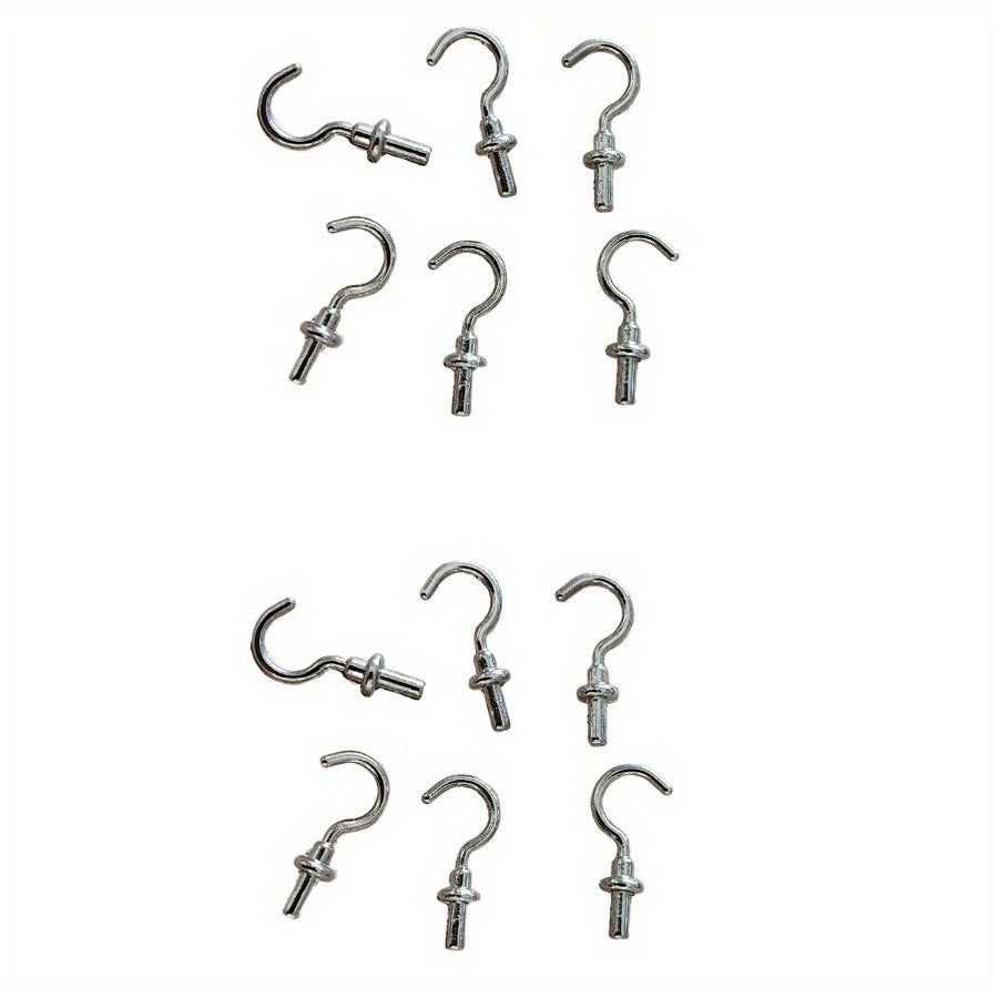 DIY Hook Set for Dollhouse Furniture Models - Pack of 12