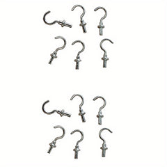 DIY Hook Set for Dollhouse Furniture Models - Pack of 12