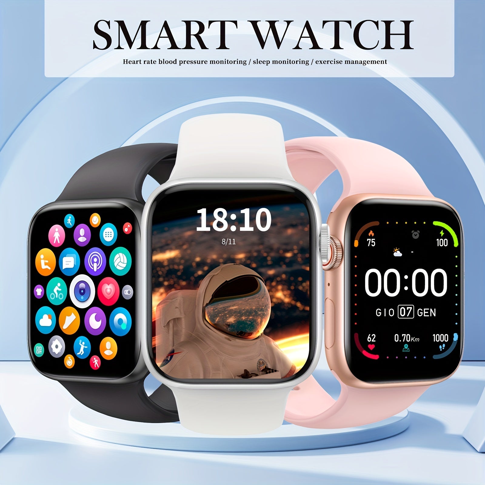 Sports Smart Watch Call Answering Reminder Music Playback