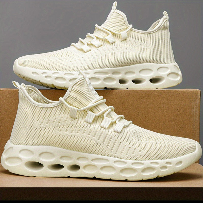 Men's Mesh Slip-on Sneakers Breathable Athletic Shoes