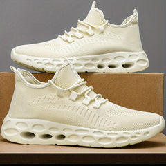 Men's Mesh Slip-on Sneakers Breathable Athletic Shoes