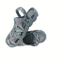 Men's Camo Graphic Slip On Clog Sandals Outdoor Slippers