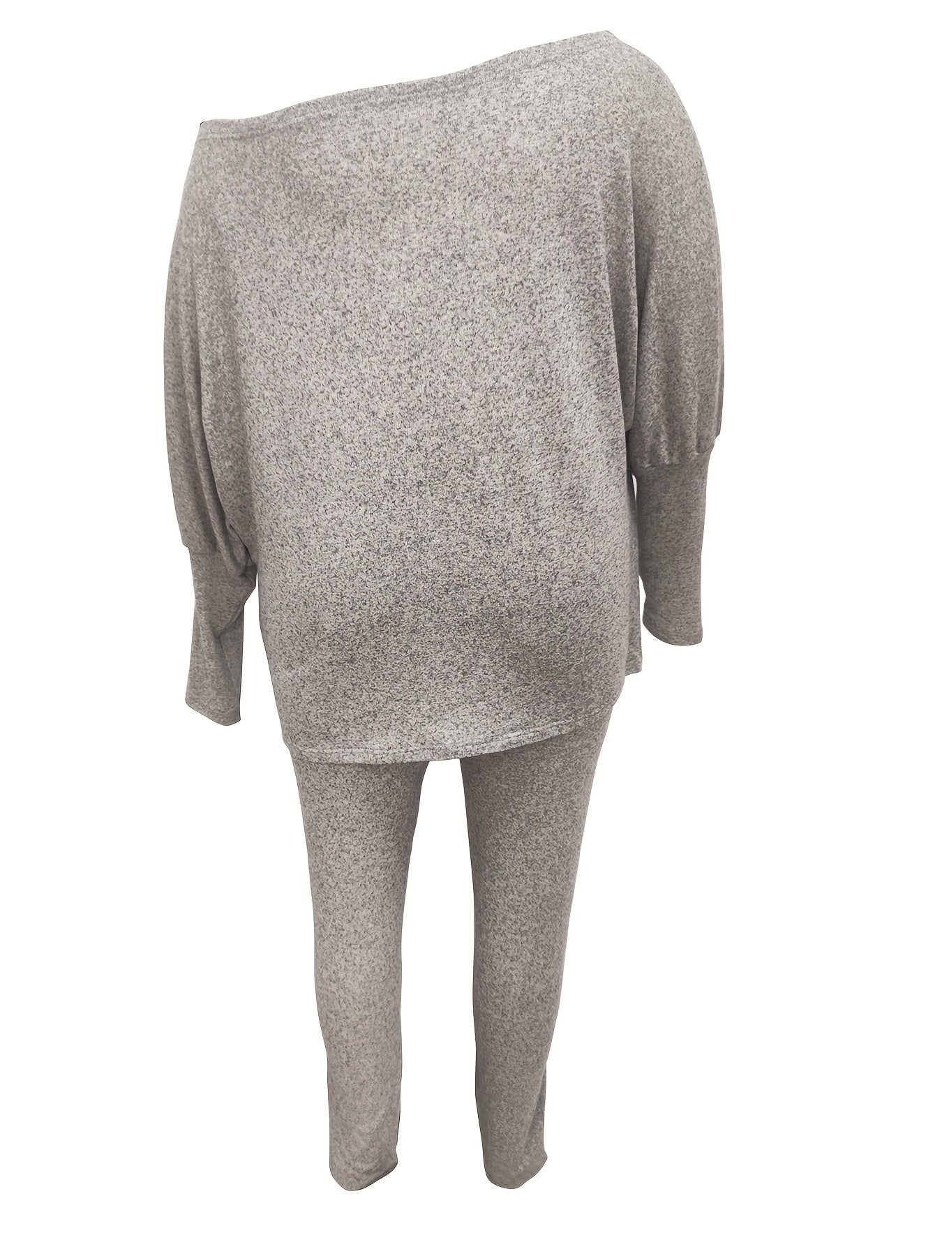 Casual One Shoulder Top & Leggings Set