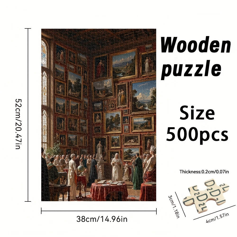 1000pc Art Gallery Puzzle Historic Renaissance Figures Vintage Art Project