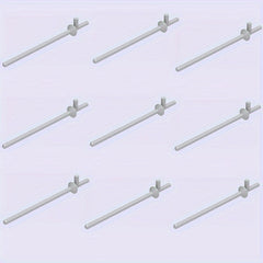 12pcs Ancient Warrior Hero Weapons Building Blocks Toy Set