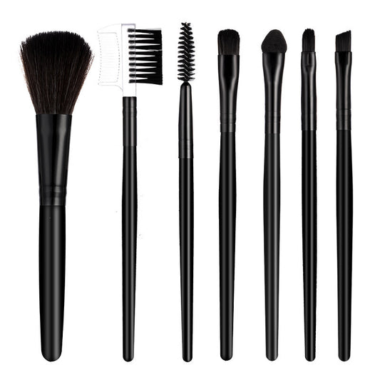7pcs Portable Makeup Brush Set for Women - Ideal Gift for Her