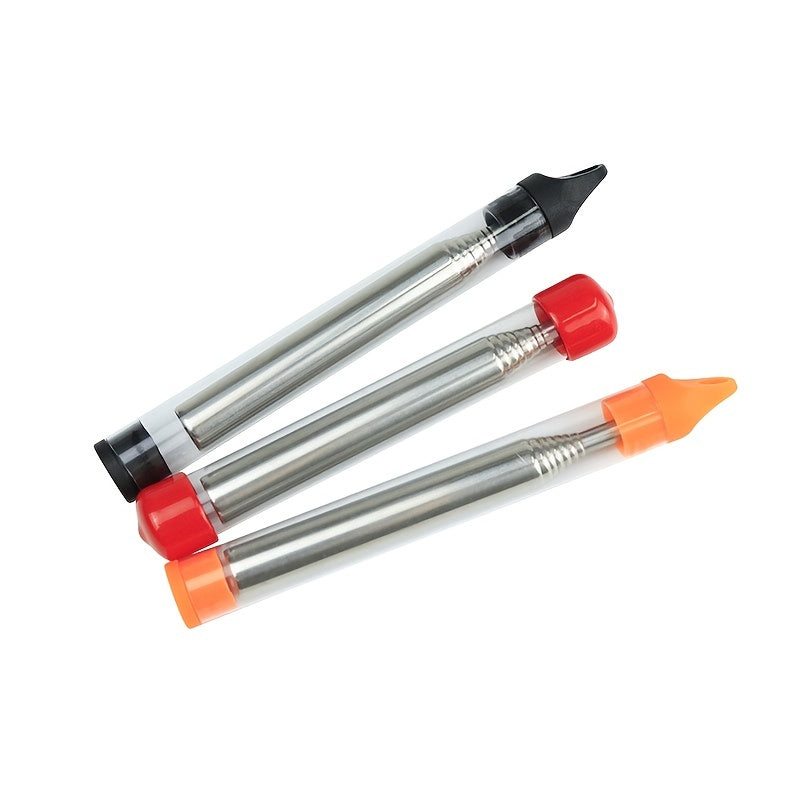Collapsible Stainless Steel Blow Fire Tool for Outdoor Camping Hiking