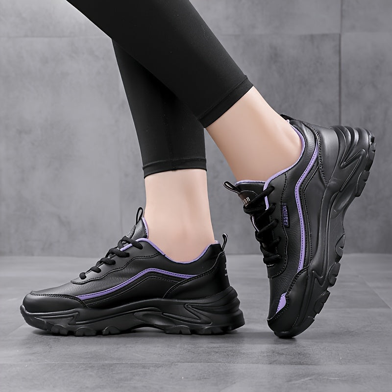 Women's Waterproof Non-Slip Running Shoes - Spring/Autumn Outdoor Sneakers