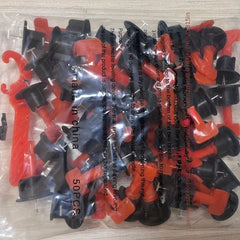 51pcs Reusable Tile Leveling Spacers & Wedge Kit for Floor Wall Tile