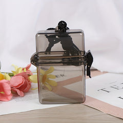 Transparent Storage Cigarette Case Waterproof Plastic
