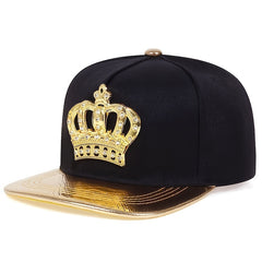 Men's Crown Pattern Baseball Cap Hip Hop Sunscreen Hat