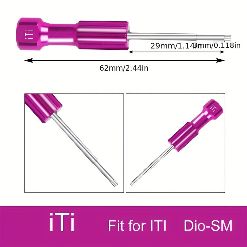 Dental Lab Stainless Steel Implant Screw Driver Dentist Tool Kit