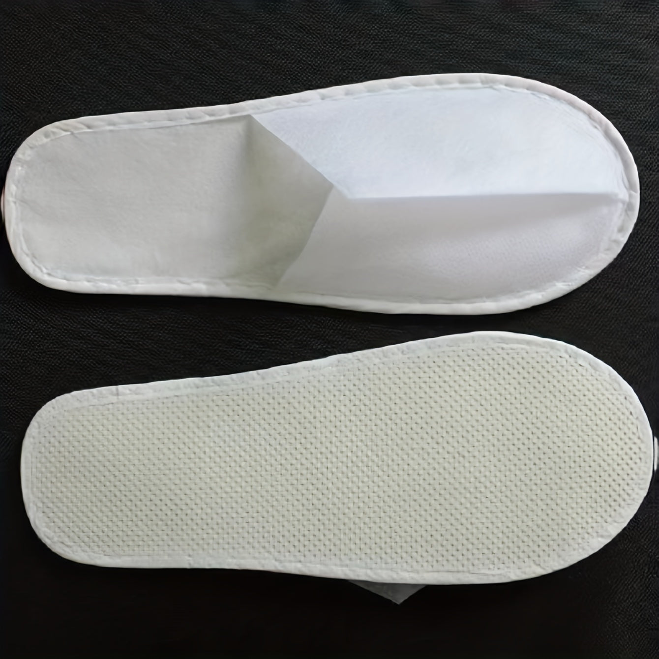 Disposable Spa Slippers, Non-Slip, Pack of 5 Pairs