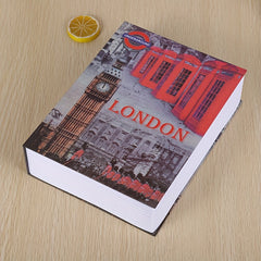 Simulation Book Safe Box With Key Portable Storage