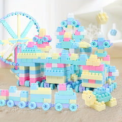 220pc Colorful Building Blocks Set Educational Construction Toys Ideal Gift