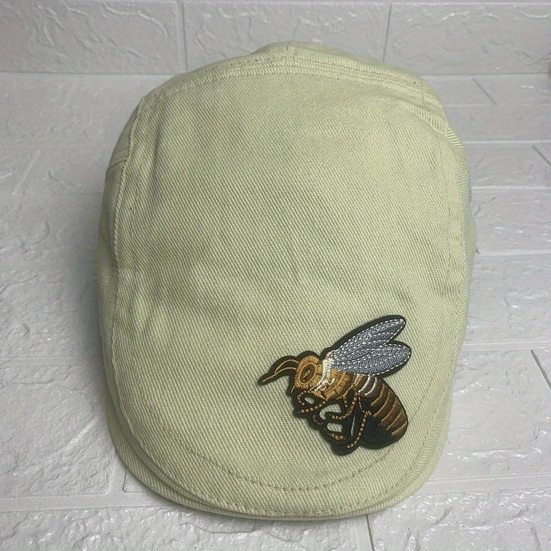 British Casual Cotton Duck Tongue Visor Hat Beret