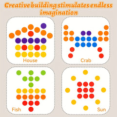 Baby Sensory Stacking Cups Toy & Shape Sorting Learning Game