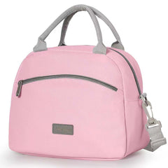 Women's Insulated Lunch Bag with Strap Waterproof Small Cooler for Work Travel