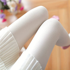 2 Pack High Waist Slim Footed Pantyhose Women's Stockings