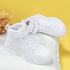 Boy's Stylish Skate Shoes Hook & Loop Closure Comfort Anti Skid