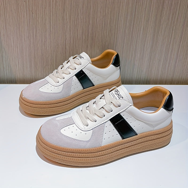 Women's Flat Shoes Comfortable Thick Bottom Sports Sneakers