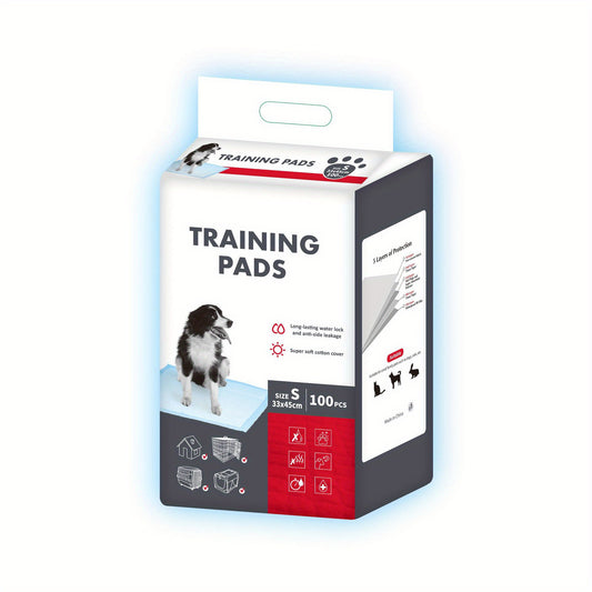 100pcs Dog Potty Training Mats Absorbent Leak Proof Dog Pee Pads