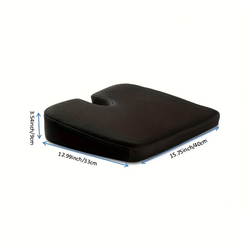 Portable Wedge Cushion for Coccyx Sciatica Tailbone Pain Relief
