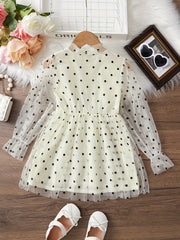 Mesh Dress & Polka Dot Princess Dress