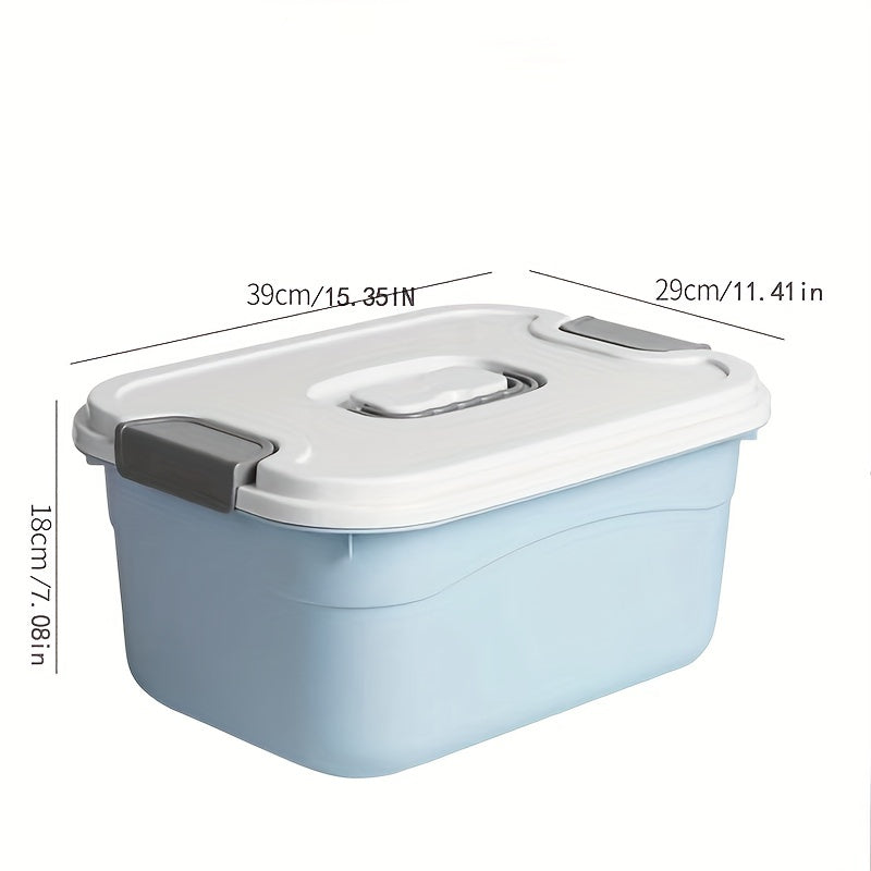 Large Plastic Storage Box Home Organization Quilt Toy Storage Box