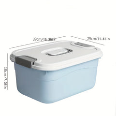 Large Plastic Storage Box Home Organization Quilt Toy Storage Box